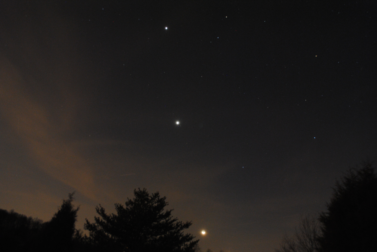 4 Planets & Moon Dominate Weekend Night Sky